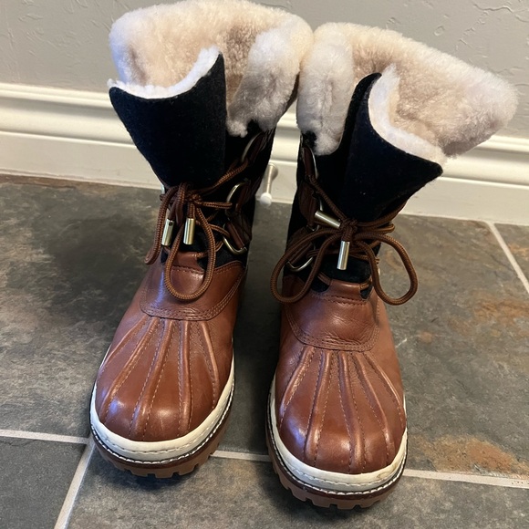 Tory Burch Snow Winter Boots size 8 - Picture 2 of 8